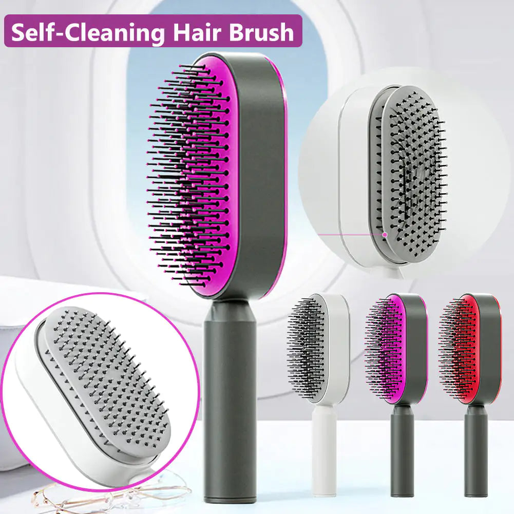 Self Cleaning Hair Brush Pro